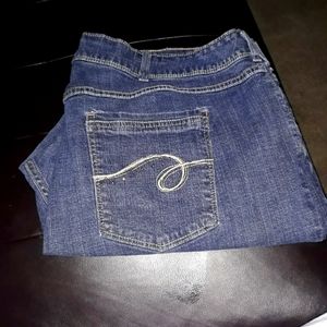 Plus Size Womens Boot Cut Jeans